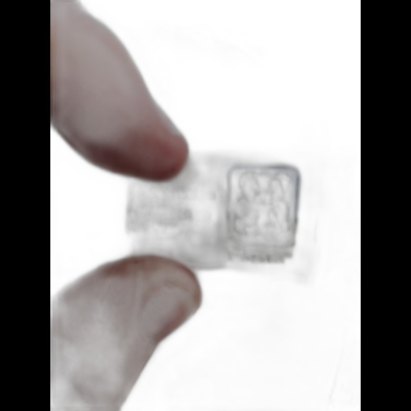 1997 vintage Plush Fiesta 8.5" White Patch Foot Bear - Picture 3 of 4